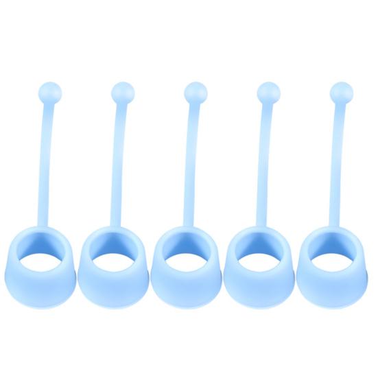 5 Peças 10/20/40/60/75LB Pegador de Dedos Alta Elasticidade Design Ergonômico Pegada Confortável Exercitador de Dedos Silicone