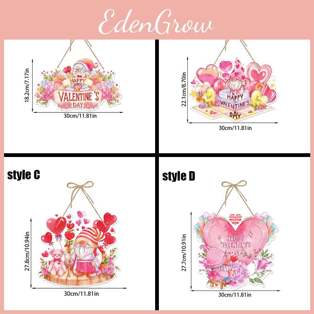 Valentinstag Rosa Hängende Türdeko Für Partyatmosphäre Mit Papiermaterial Mehrstil-Set