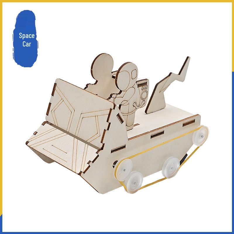 DIY Astronaut Model Kit for Kids: Space Car Science Experiment