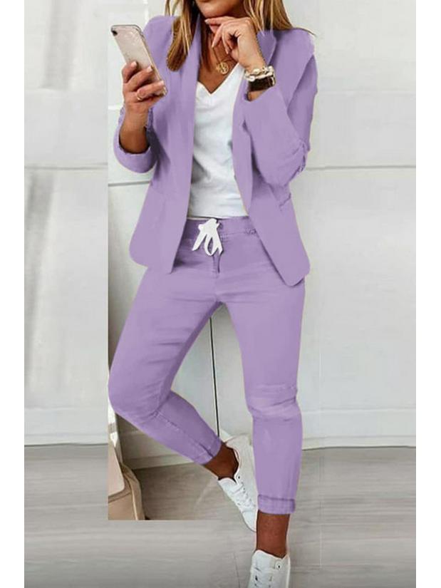 

Женский универсальный повседневный модный костюм - Трендовый и шикарный 2XL