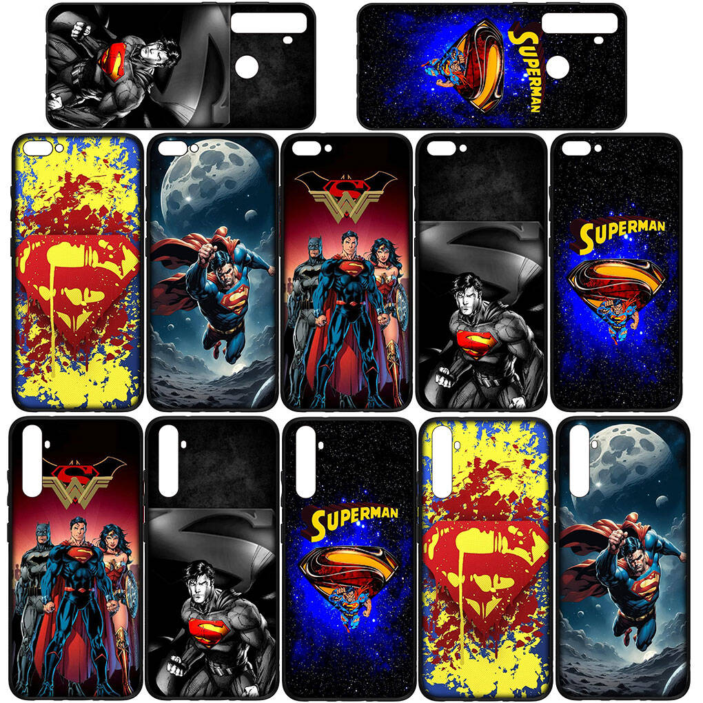 for Samsung Galaxy S25 S24 S23 S22 Ultra FE Plus A17 A37 A57 A56 A55 A06 A16 A15 A36 A26 A35 A05 A25 A54 Phone Case Comics Super Hero Supermans Man