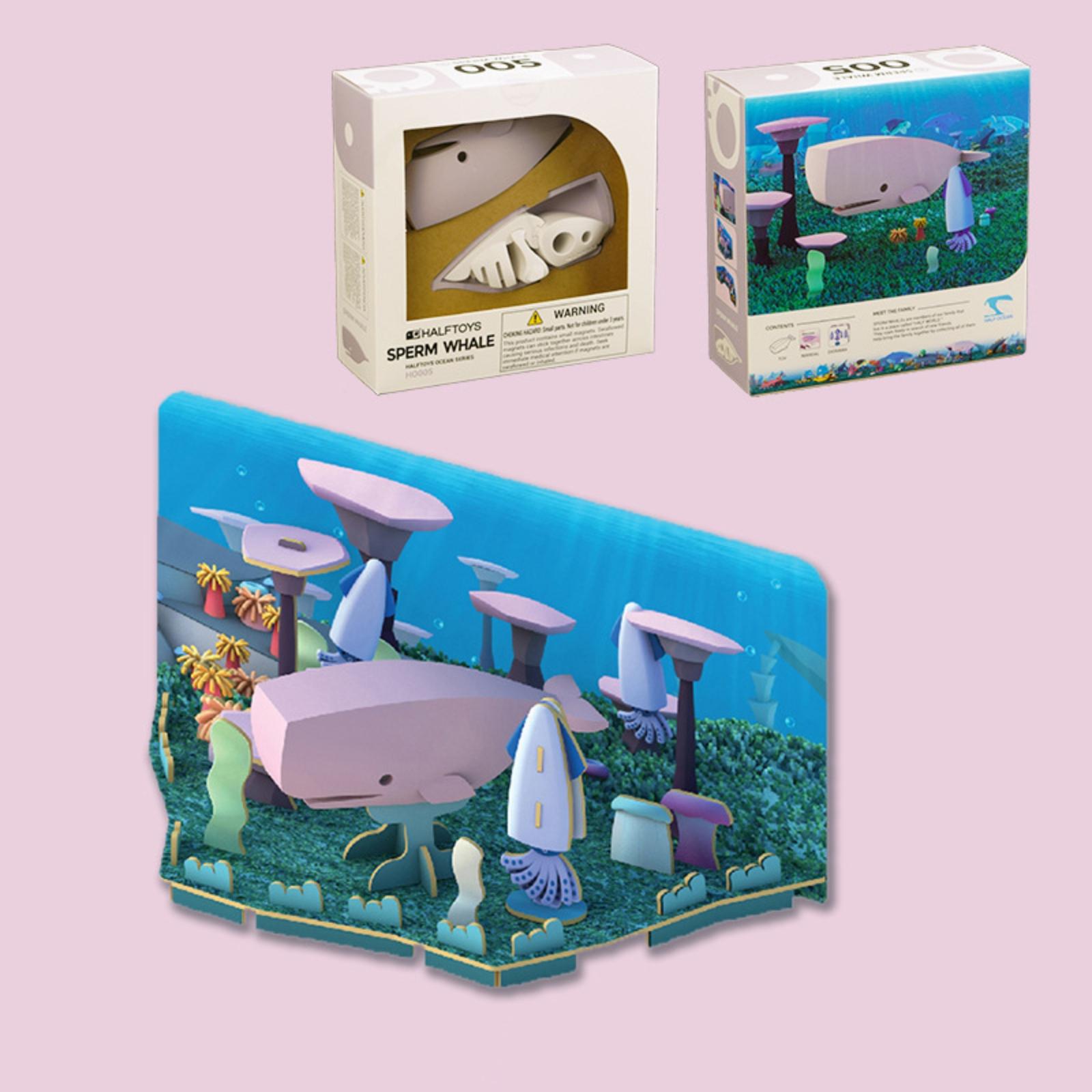 

Sea Series Children s Educational, Brain-stimulating, Hands-, Magnetic Assembly Building Block Toy Model One Size