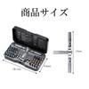 VMAN Ratchet Screwdriver Magnetic Screwdriver Bit Set with S2 Steel Interchangeable Includes Flathead and Phillips Magnetic Tool Interchangeable