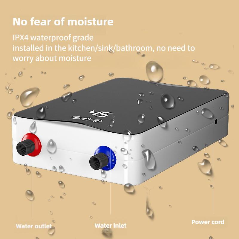 5500W Intelligent Variable Frequency Constant Temperature Water Heater Small Instant Shower Electric Water Heater