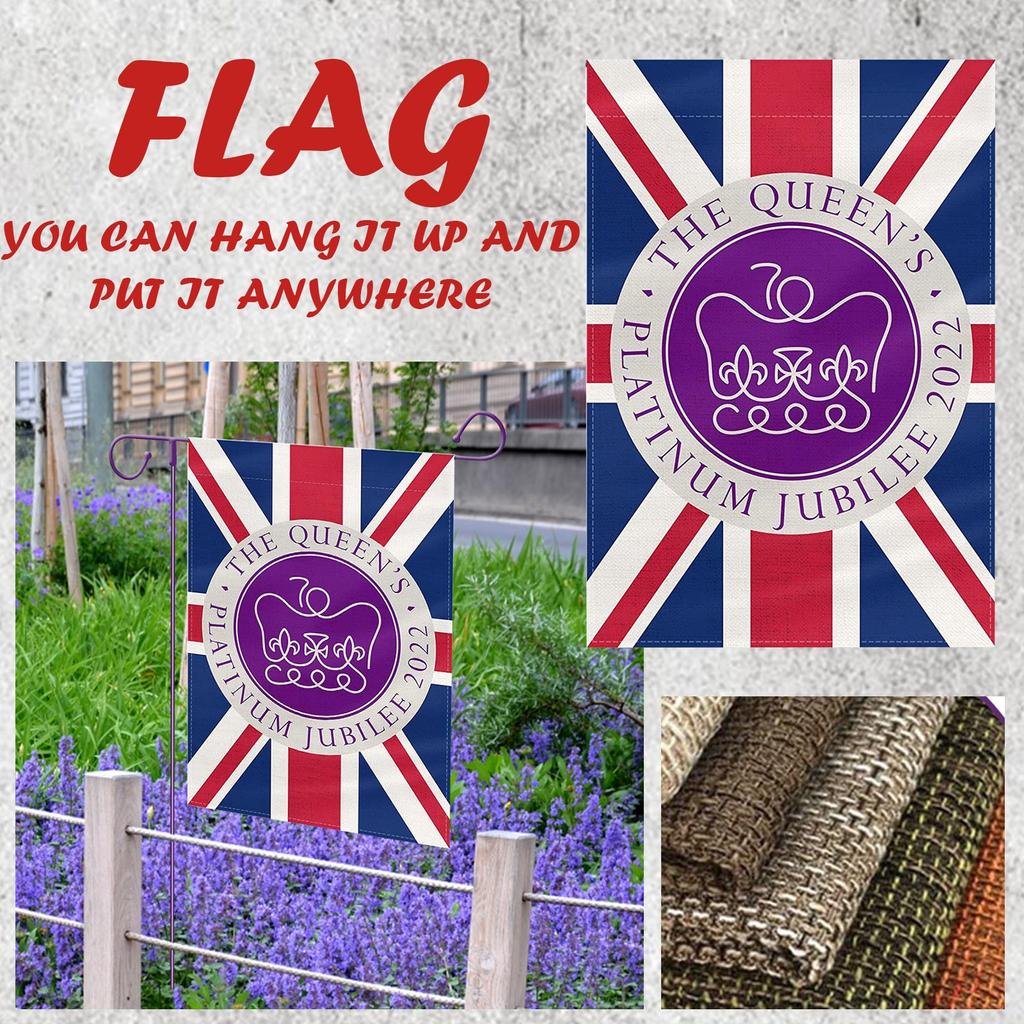 Vlajka Anglie k 70. výročí, mávání vlajkou, dekorace na párty, zahradní vlajka