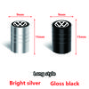 hijk1 4Pcs Meta Alloy Car Tire Valve Stem Air Caps Cover For VW Volkswagen Golf Polo Passat Tiguan Touran Jetta GTI Car Accessories