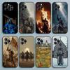 Kreuzfahrer Templer K-Ritter Handyhülle Für iPhone 17,16,15,14,13,12,11,Pro,Max,Plus,E,SE4,Air,Mini Schwarzes Weiches Cover