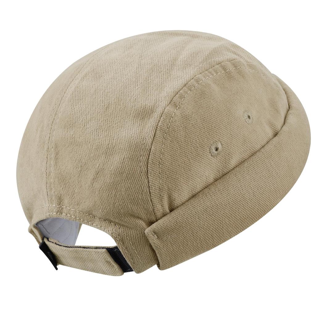 Watch Unique Fisherman Classic Roll Slimming Solid Thug Hip Hop Cap [Clape] Men's Cap, Embroidery, Cap, Cap, Brimless, Effect, Color, Cap, Cotton,