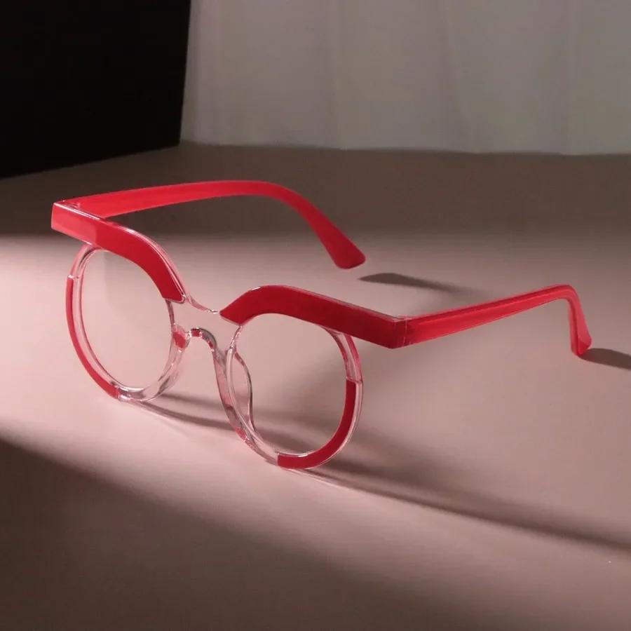 Casual Cat Eye Round Women Men Glasses Lovely Brand Designer Transparent Clear Optical Eyeglasses Fashion Frames