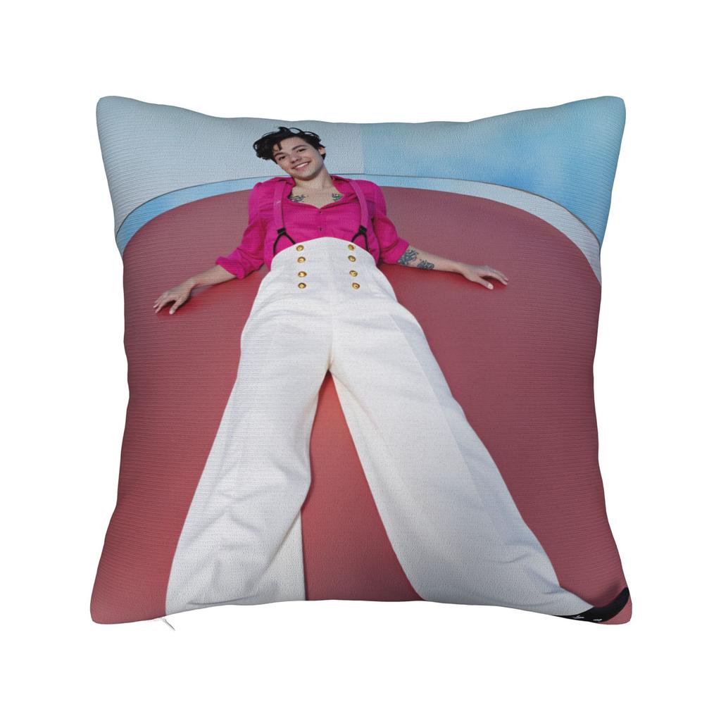 Singer H-Harrys S-Styles  Pillow Cover  Custom Cushion Cover Kawaii Pillow Case For Chair Sofa Home Decor