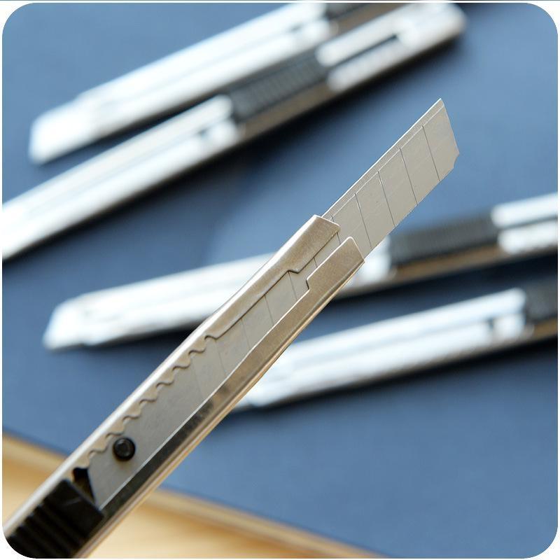 10pcs Small Artist Hand-held Paper Knives Knife Stainless Steel  Hand Wallpaper Knife Office Stationery