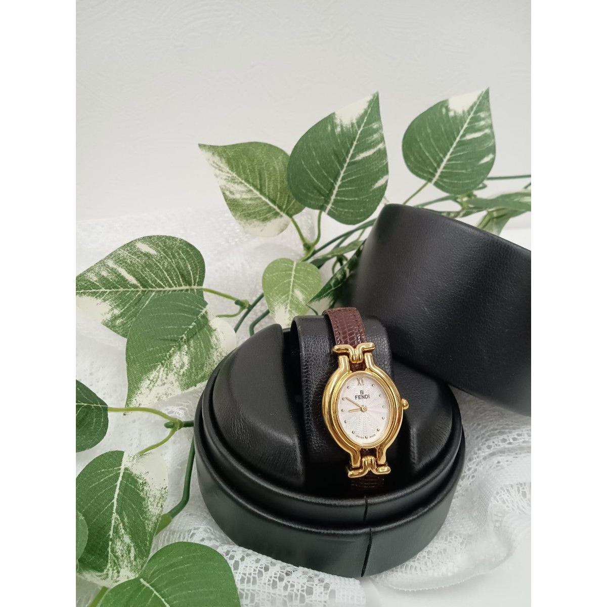 Used FENDI change belt watch [immovable item]