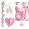 A Set Lily of The Valley Kindle Charms Set Cute Design Stand Function Tablet Stand Dust Plug Charm for Apple /Android Devices