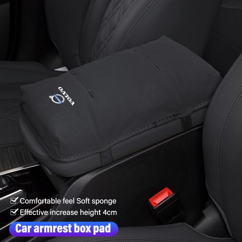 rxply2 Car Armrest Box Pad Auto Armrest Mat High Quality Accessorie For Volvo Rdesign V60 V40 XC90 S60 C30 XC60 V50 V70 S90 XC40 S80 T6