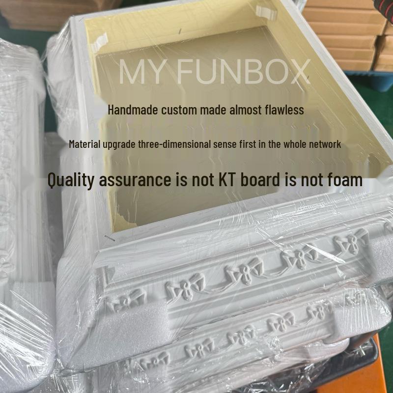 LABUBU ZIMOMO Archangel Acrylic Display Box with Magnetic Door