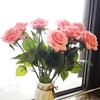 10 pezzi/set lattice artificiale vero tocco fiore bouquet da sposa damigella d'onore rose decorazione di nozze domestica