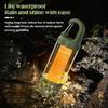 Rechargeable Flashlight Camping Lantern 6 Modes LED Mini Portable Keychain Tent Lamp Waterproof For Hiking Fishing Outdoor