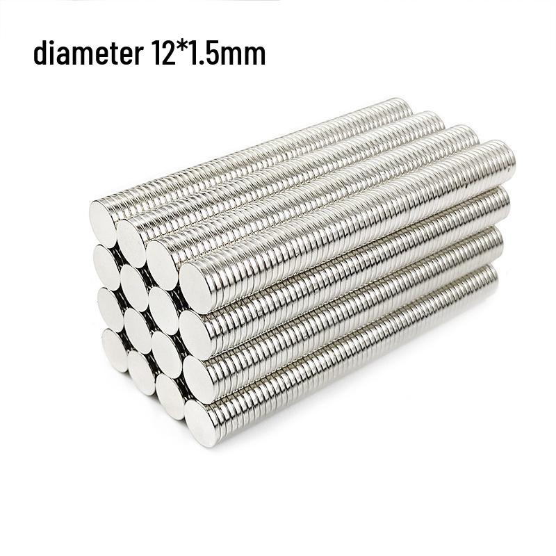 Neodymium Iron Boron Double-Sided Strong Suction Magnets for Fridges, Round and Square Shapes.