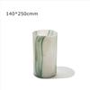 Luxury Striped Glass Vase for Living Room Tabletop Flower Arrangement Decor
