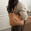 Street Style Large Pu Bucket Bag With Magnetic Closure For Casual Daily Use