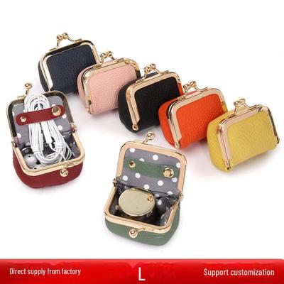 Compact Jewelry Storage Box for Coins, Earrings, Necklaces, and Rings