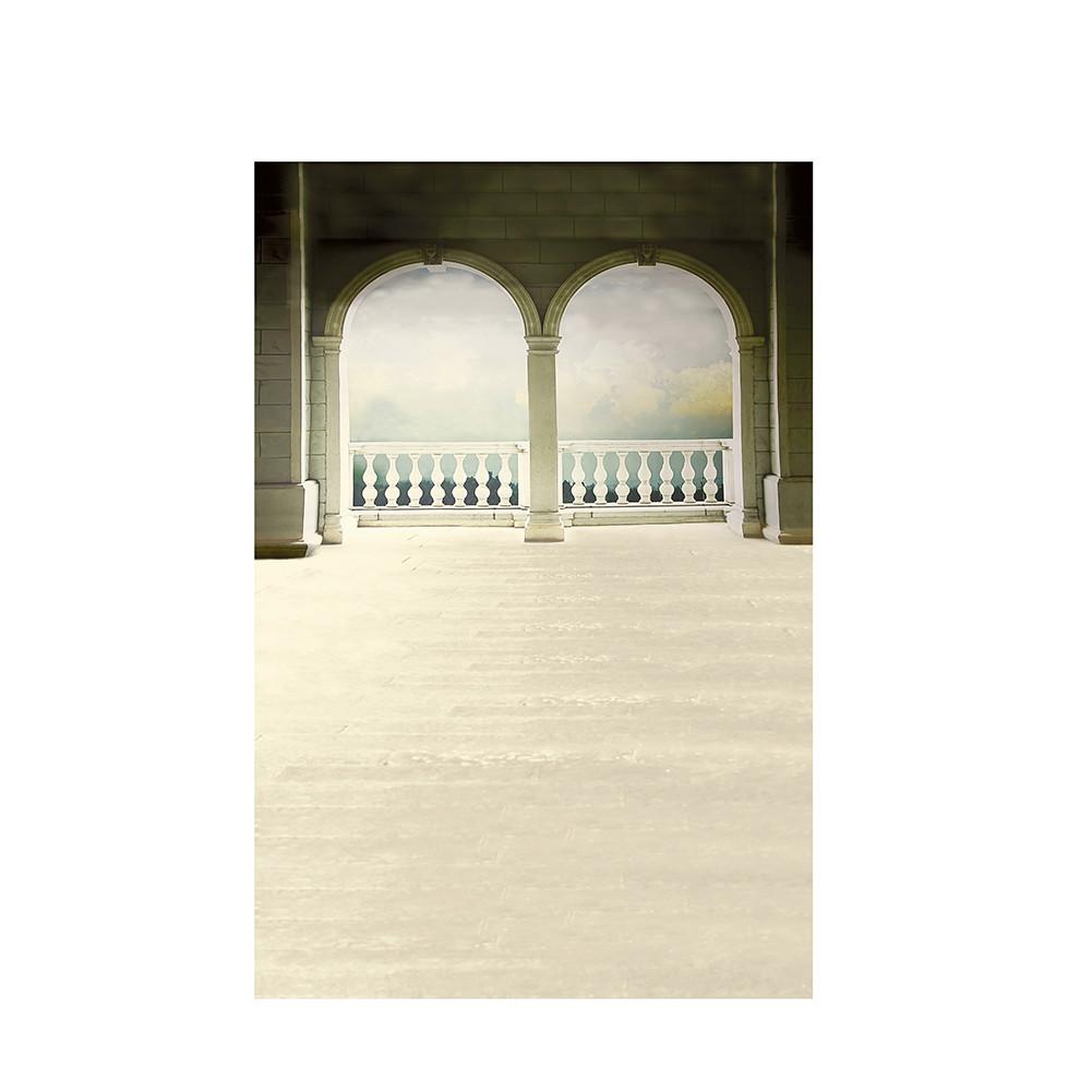 Church Backdrop for Halloween Christmas Party Decor,Photo Booth Studio Props,Home&Event Backgrounds,Wedding Decor
