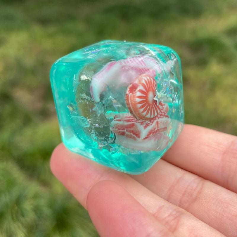 Mini Adults Squishy Ocean Blocks Stress Balls Autism Sensory Toy Stress Anxiety Relief Fidget Toys Maltose Water Ball Gifts Bulk