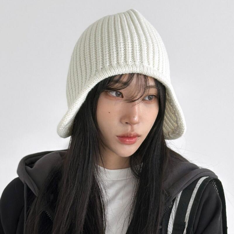 

Women s Earplug Cozy Knit Beanie Hat gray