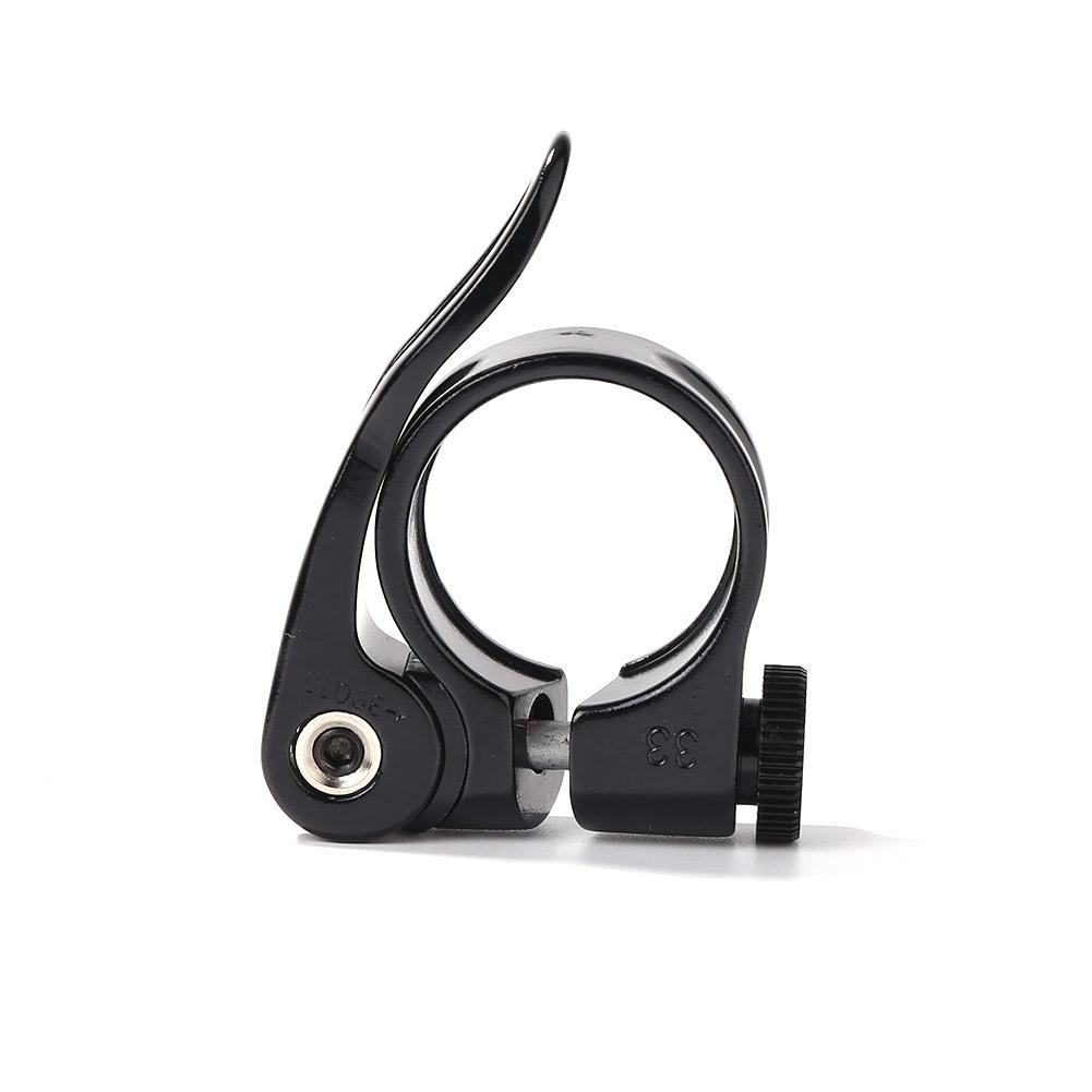 10-1pc Bicycle Seatpost Clamp Quick Release Alloy Aluminium 25.4/28.6mm Saddle Closure Bicycle Parts For Mountain Bike Seat Tube