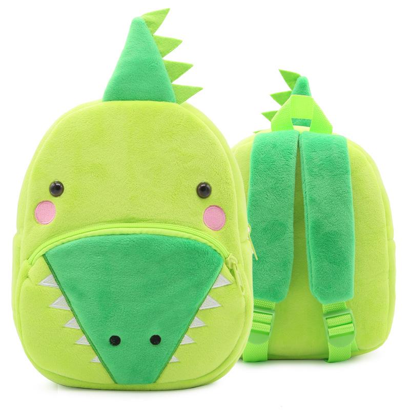 Dolması Peluş Çocuk Bebek Yürümeye Başlayan Okul Çantaları Sırt Çantası Anaokulu Okul Çantası Kız Erkek 3D Karikatür Hayvan Sırt Çantası