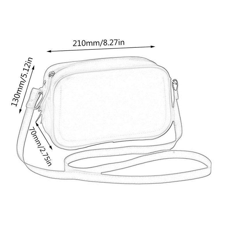 plain black sling bag