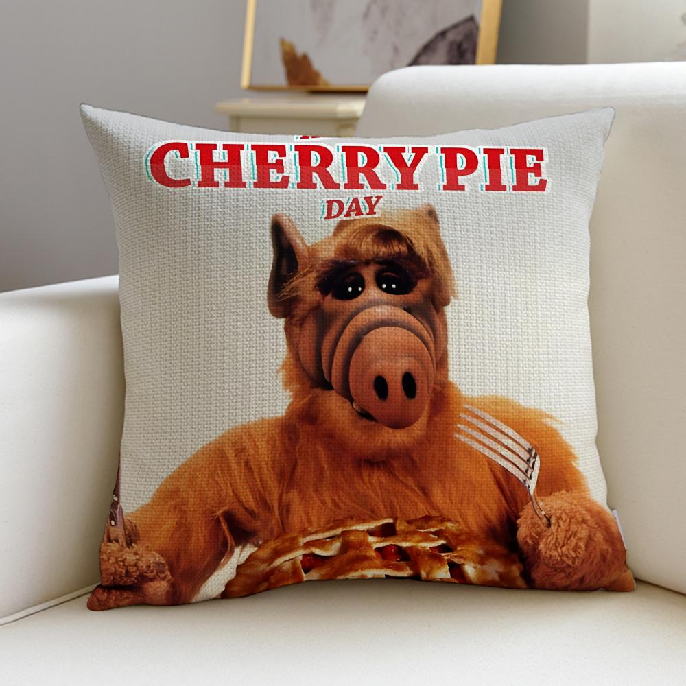 Classic AALFS Cushion Cover Breathable and skinfriendly linen pillowcase square removable and washable cushion