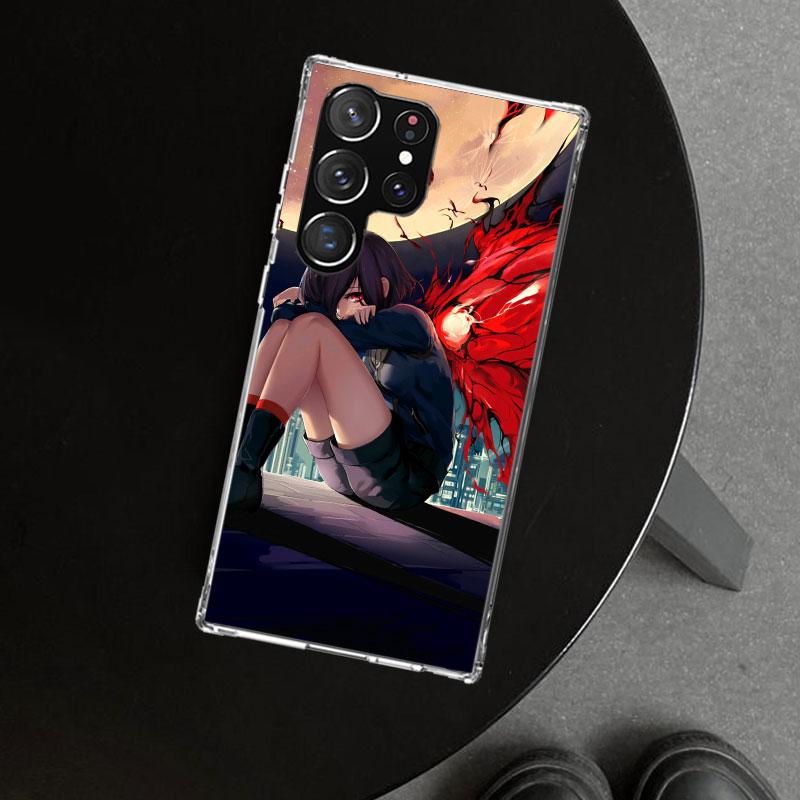 Ghoul Tokyo Touka Kirishima Phone Case Cover for Samsung Galaxy S26 S25 Edge S24 S23 Ultra S22 Plus S21 FE S20 + Art Customized