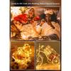 Minetom 6 Pack Battery Operated LED Fairy Lights for Christmas Decor