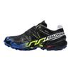 Speedcross 6 עמידות בפני החלקה ושחיקה קלות נעלי ריצת שטח נמוכות נעלי ריצה לגברים סניקרס שחור 478322