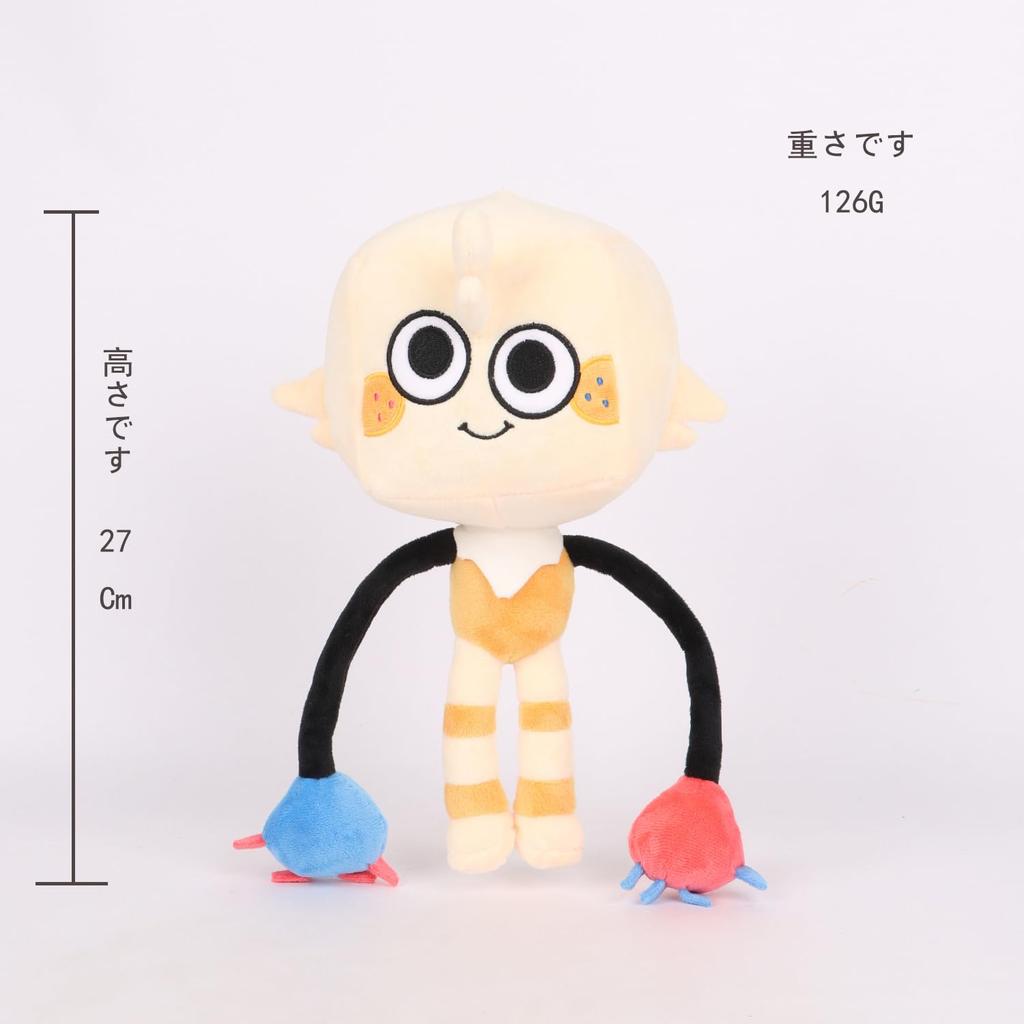 Dandy's World Plush Toy, Game Merchandise, Gift (Light Yellow)