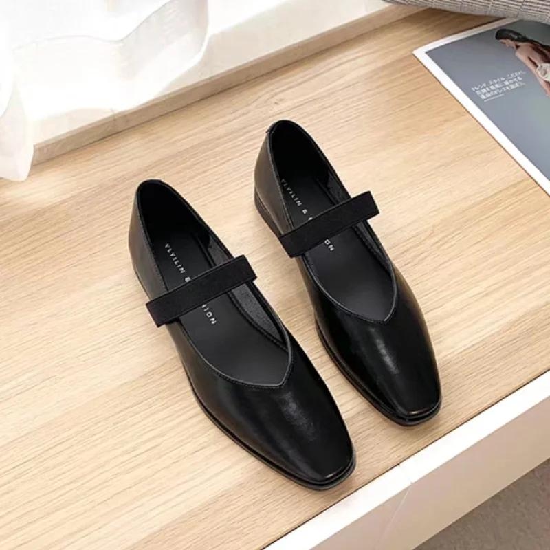 Женские туфли-лодочки на низком каблуке элегантные женские туфли на каблуке с квадратным носком новые серебристые массивные дизайнерские для вечеринок эластичные по акции низкие 35 2623₽