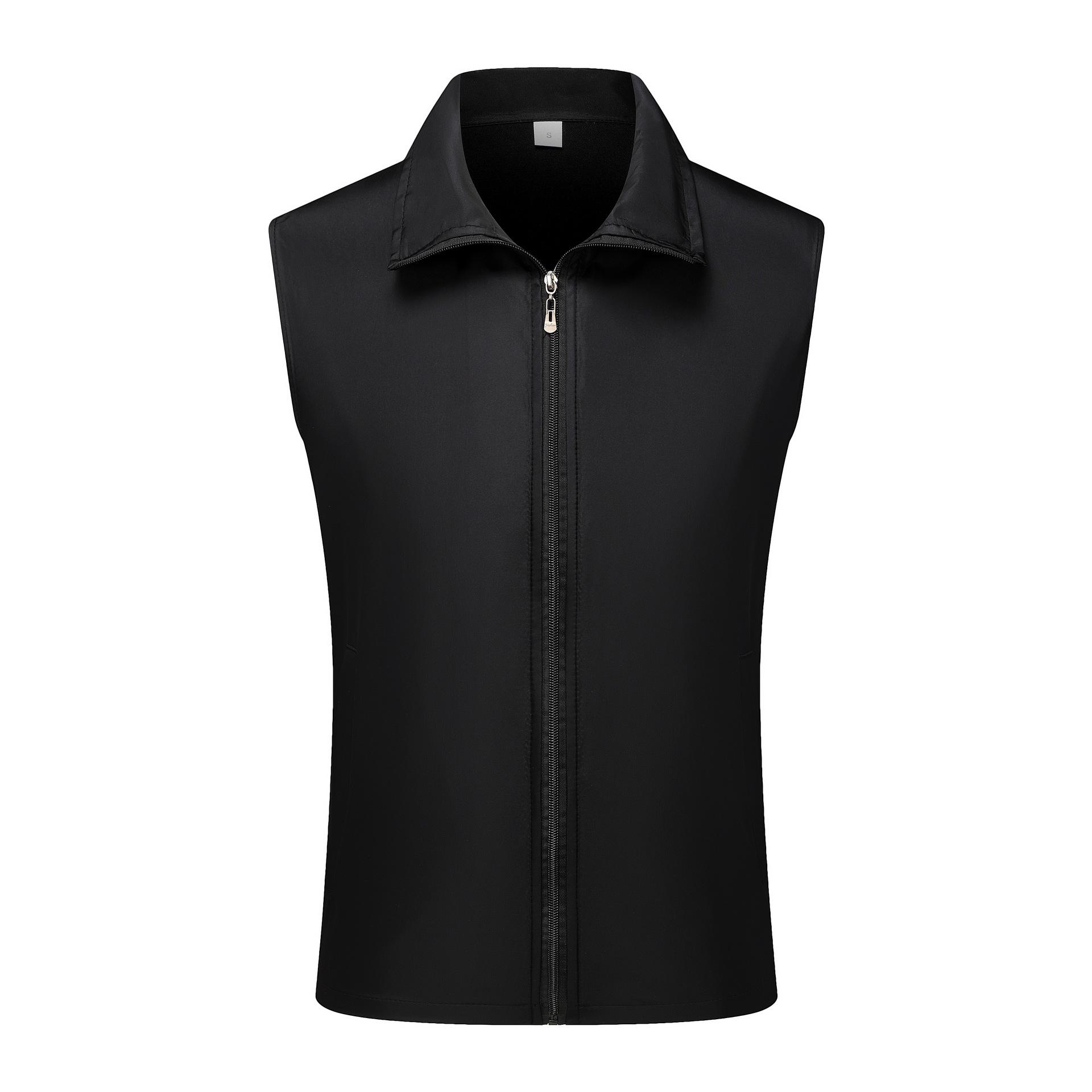 

Unisex Solid Color Zipper Vest for Volunteer Activities - Customizable with Logo Embroidery Medium (M) рожевий червоний колір