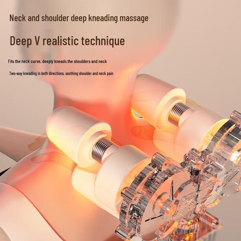 Chigo 3D Lumbar & Back Massager with Heat