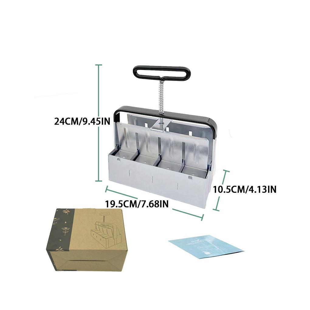 1PC Handheld Seedling Soil Block Maker 2 Inch Soil Blocking Tool Used for Garden Prep Seedlings Cuttings Greenhouse