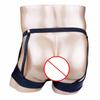 Adults Mens Front Bulge Pouch O-Rings Patent Leather Boxers Briefs Gay Underwear Underpants