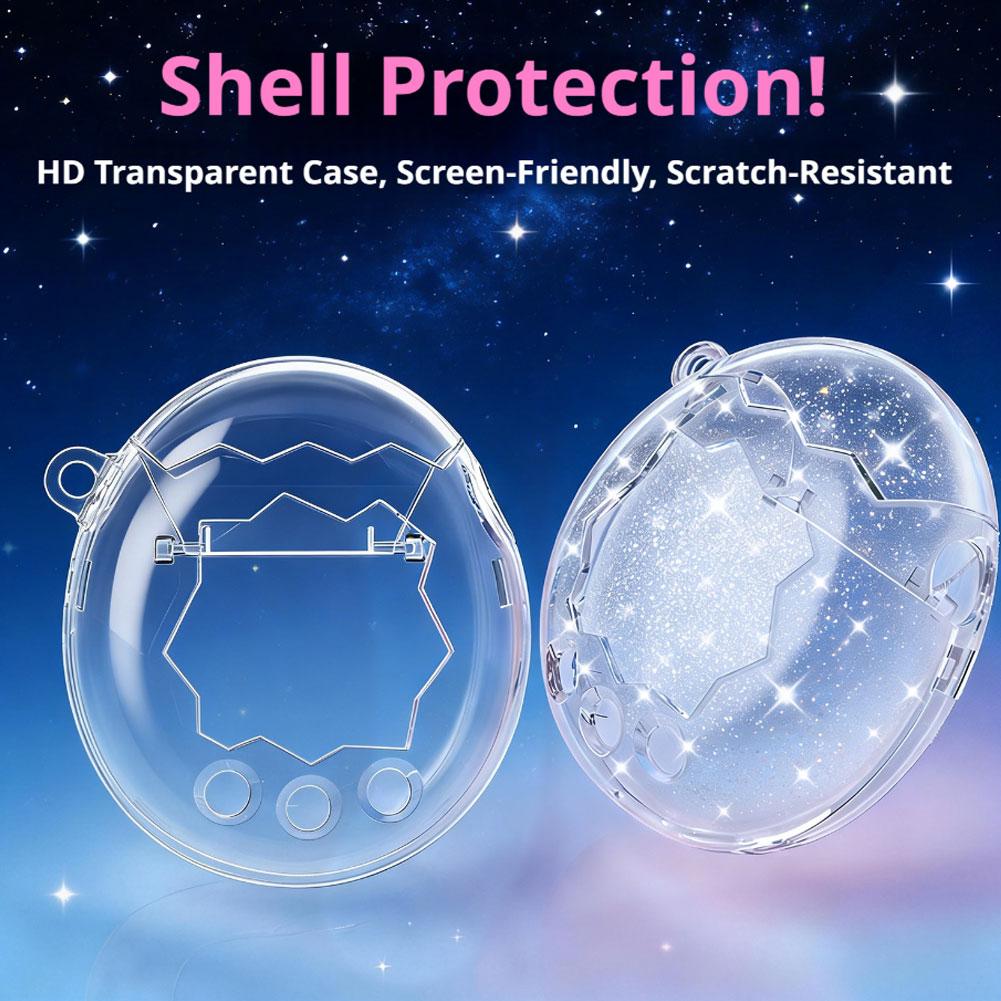 Protective Case For Tamagotchi Paradise Anti-Drop Clear PC Hard Shell Protection Shell Cover Games Accessories