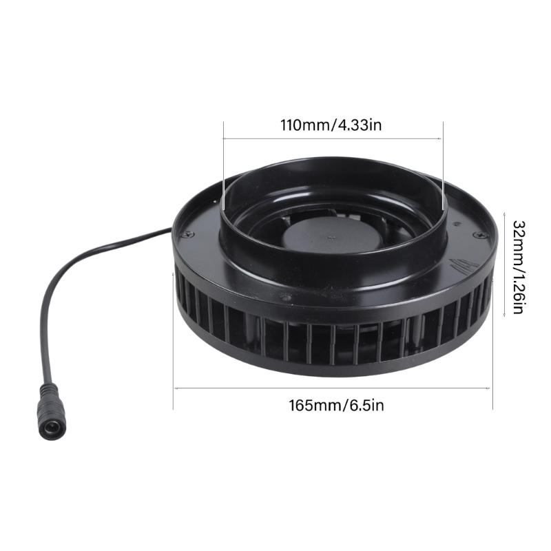 

Energy Efficient Fan 430CFM 2500RPM Quiet Operation Inline Duct Fan For Indoor Plant Cultivation J0MC China Mainland