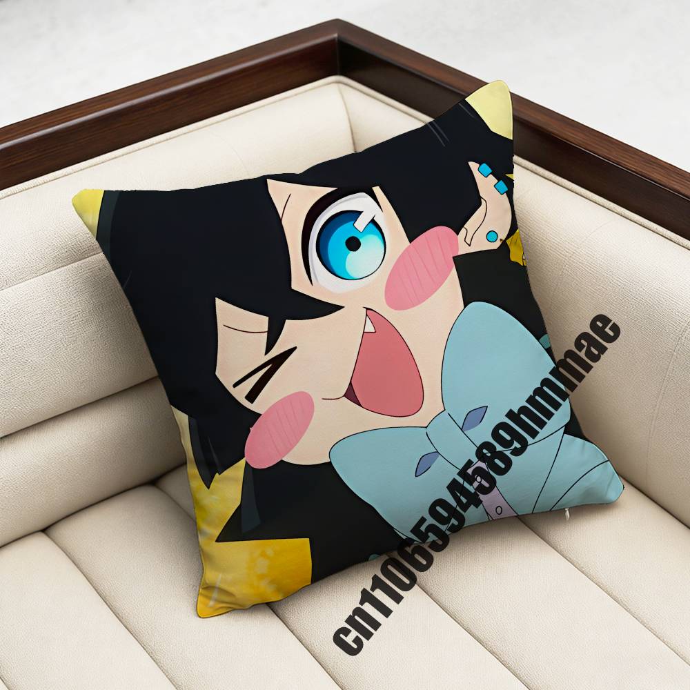 For The Case Study Of V-Vanitas Noe Archiviste Throw Pillow Case Sham 45X45Cm 40X40Cm Square Car Pillowcase Pad Cushion Cover