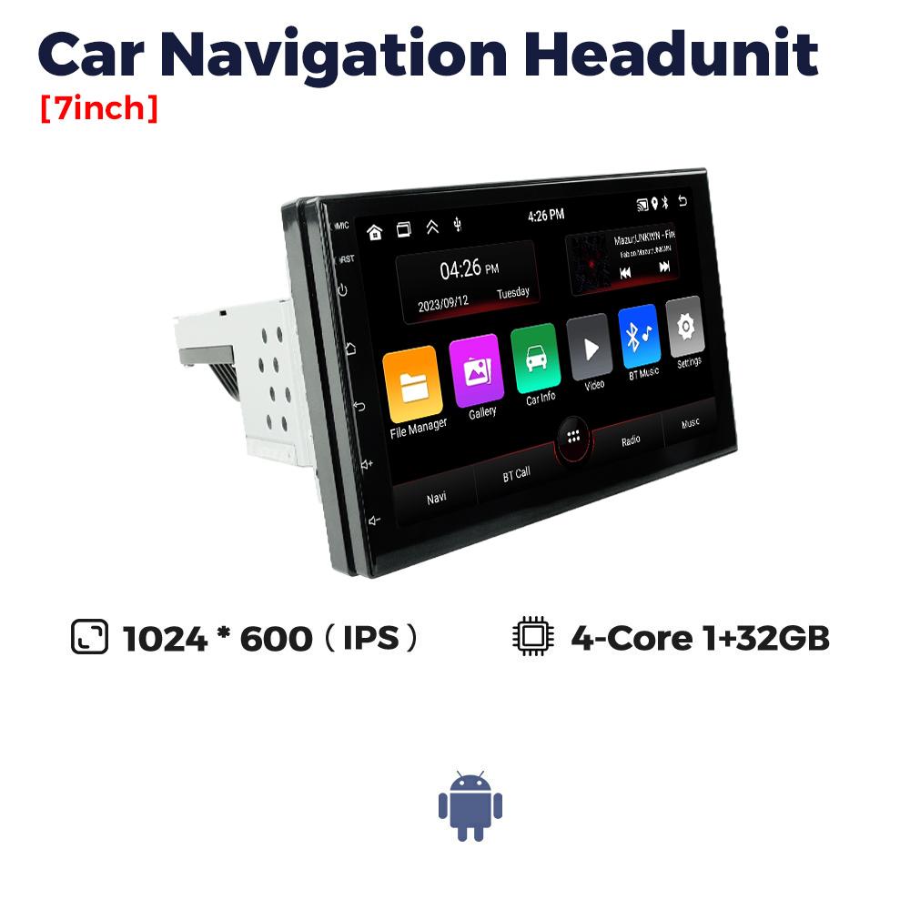 NaviFly Android All In One 1DIN 7inch 9inch Car Radio For Universal Navigation Headunit Carplay Auto GPS Multimedia Video Player