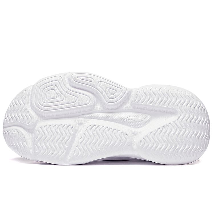 Li Ning Kids Star Travel Non-Slip Wear-Resistant Sandals Kids Sandals White YKUT008-1