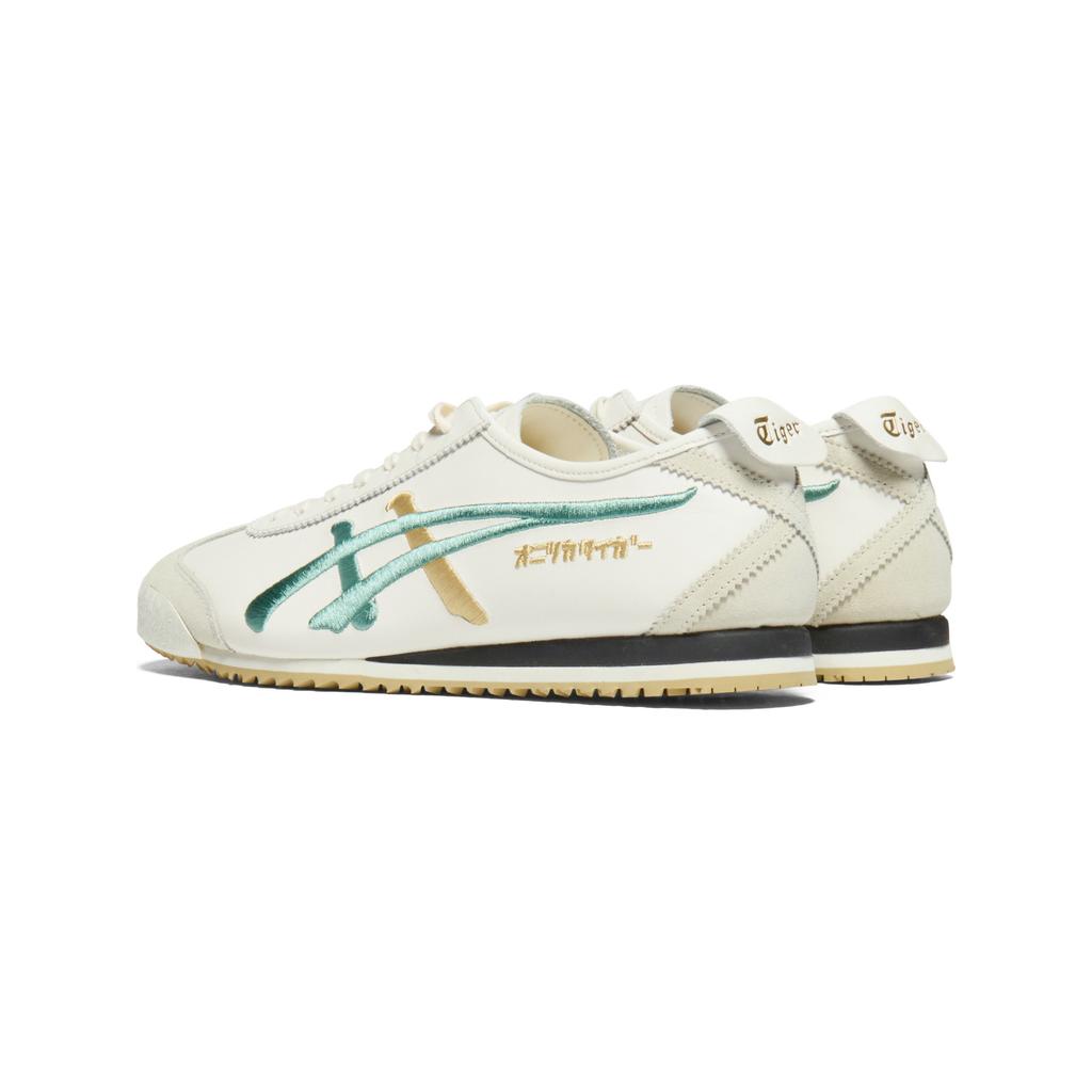 ONITSUKA TIGER Mexico 66 Nm Comfortable Fit Low-Top Lifestyle Sneakers Unisex Sneakers Off-White Green 1183C320-104