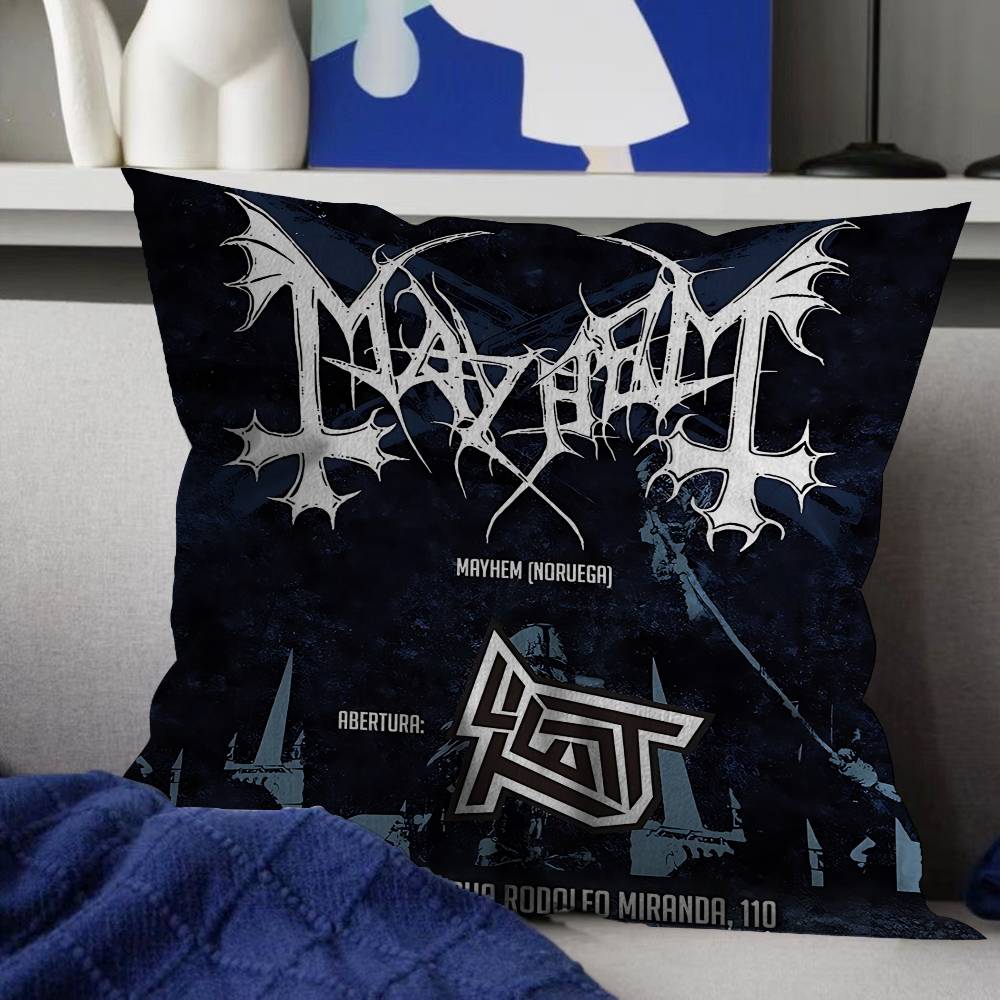 Mayhem Band Stitch Lucky Dragon Pillow Cover Sofa Cushion Cover Home Room Decoration Children Gift