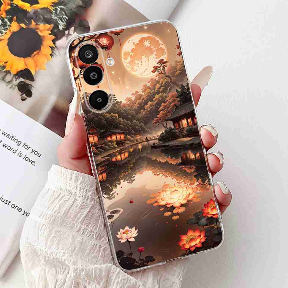 For Samsung Galaxy M16 5G Case Colorful Flower Butterfly Soft Silicone TPU Cover For Samsung m16 M16 5G 6.7" Phone Shell Bumper