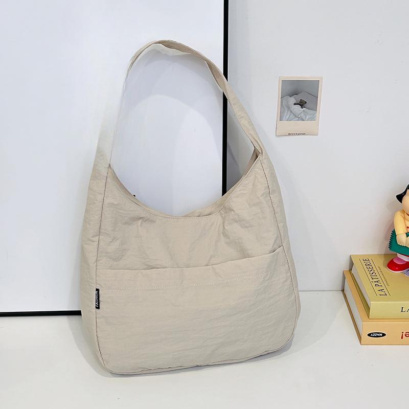 Lazy Large Capacity Bag for Women New Niche Simple Shoulder Bag Texture Versatile Casual Commuter Toy Bag